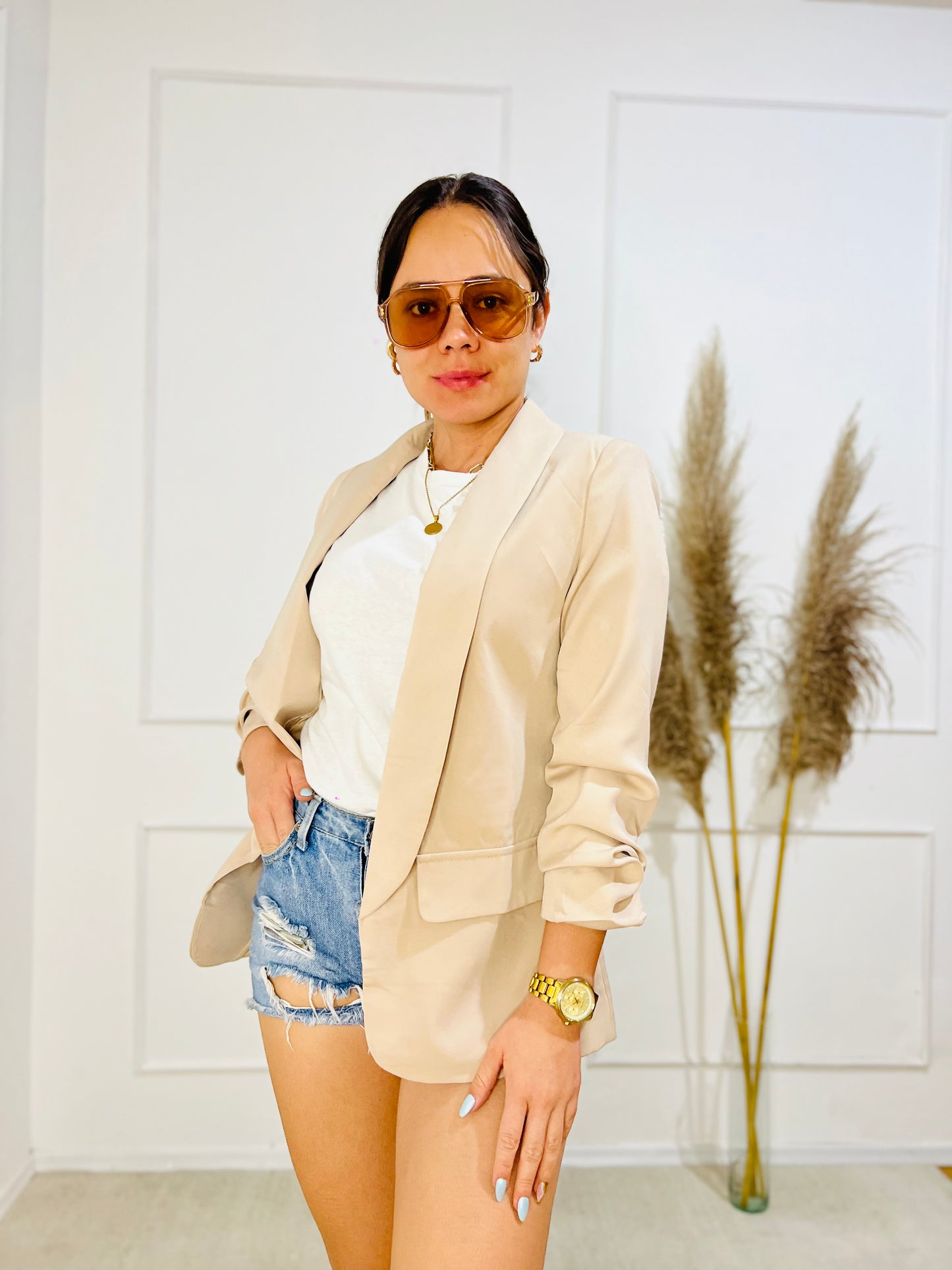 Blazer Eva beige