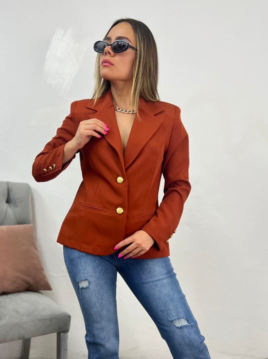Blazer corto chedron