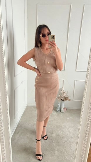 Conjunto 3 piezas nude