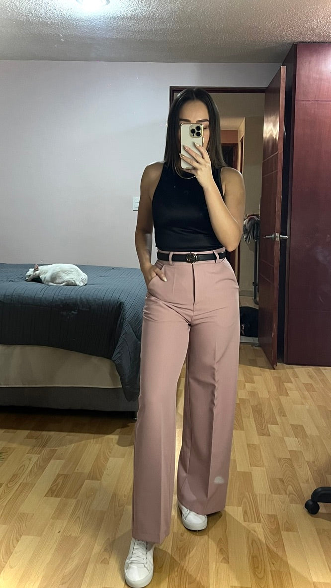 Pantalon Cecilia palo de rosa