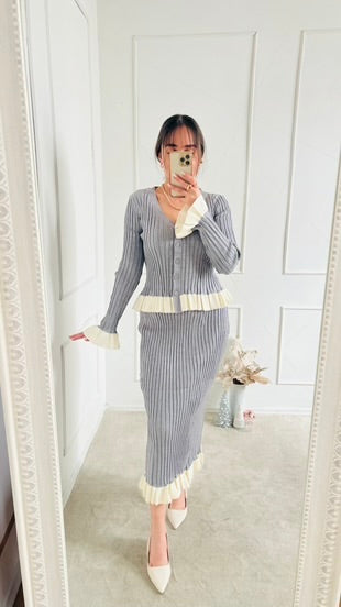 Conjunto olanes gris