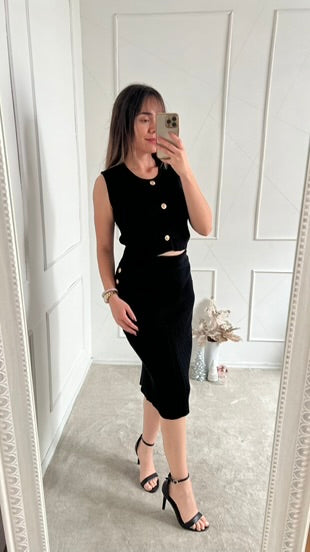 Conjunto 3 piezas negro