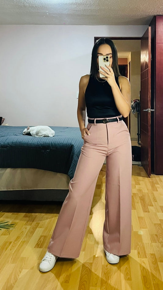 Pantalon Cecilia palo de rosa