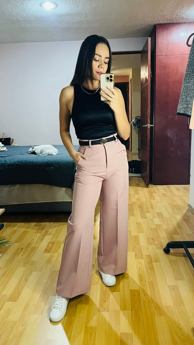 Pantalon Cecilia palo de rosa