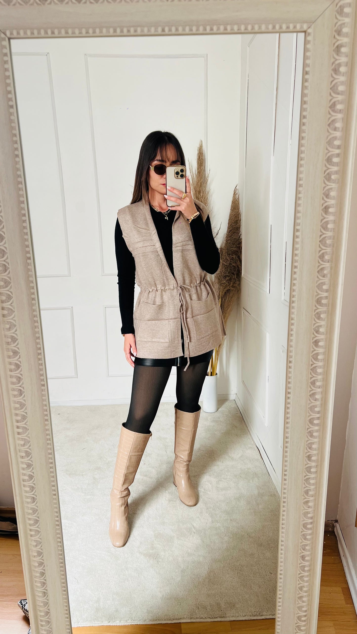 Chaleco Andy beige