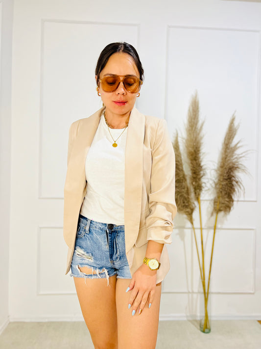 Blazer Eva beige