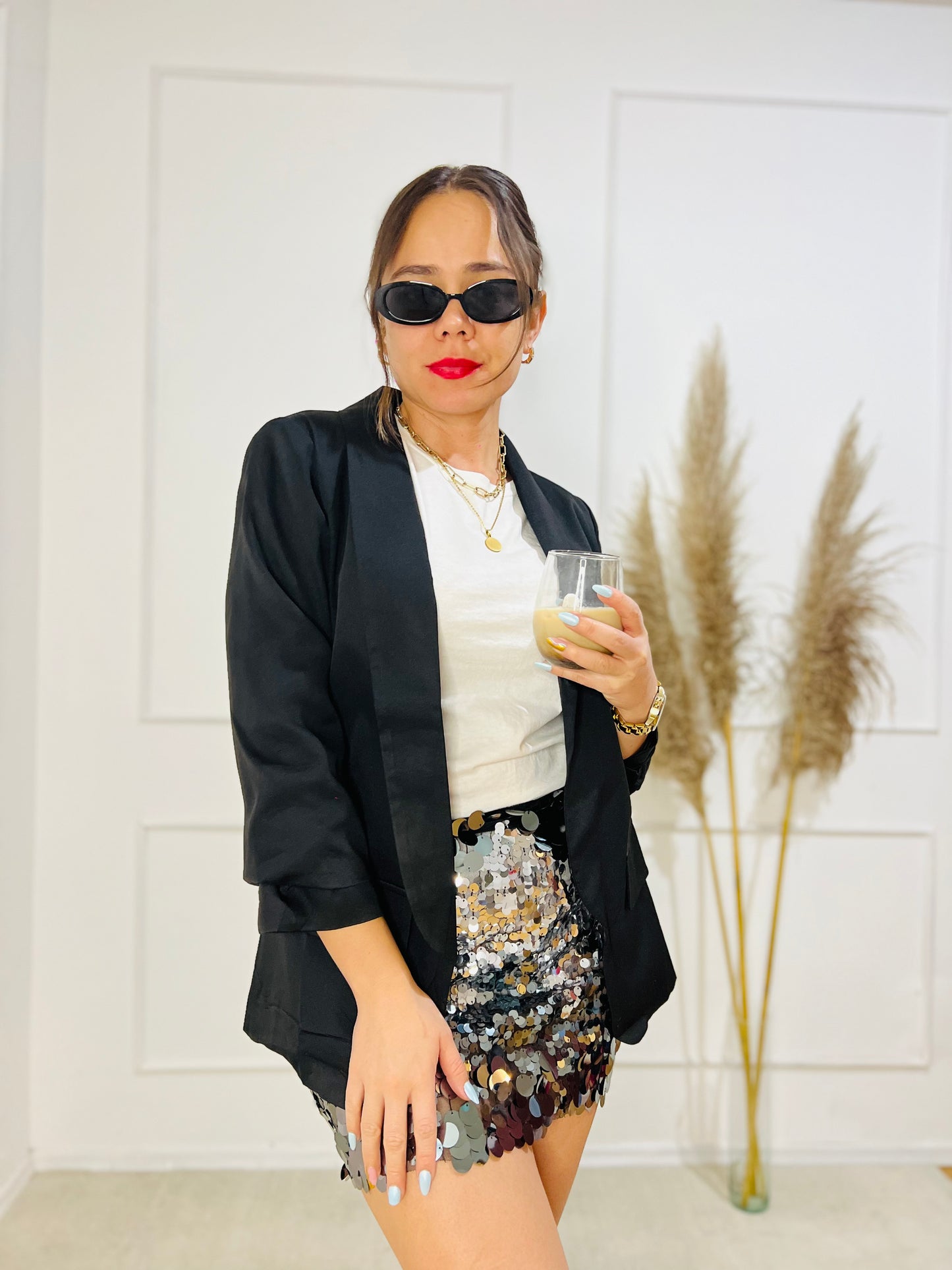 Blazer Eva negro