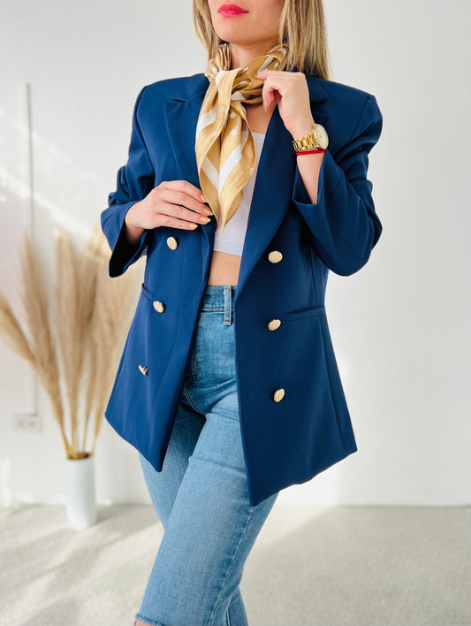 Blazer azul marino